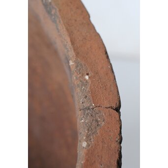 琉球 宮古島土器か 櫛目波状紋壺　P545 