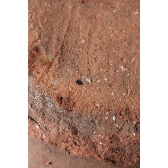 琉球 宮古島土器か 櫛目波状紋壺　P545 