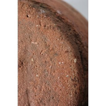 琉球 宮古島土器か 櫛目波状紋壺　P545 