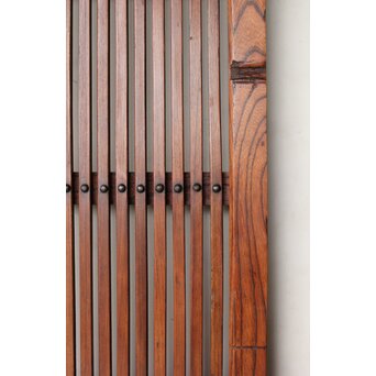 総欅格子蔵戸　W0202 