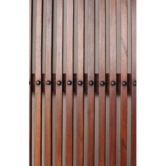 総欅格子蔵戸　W0202 