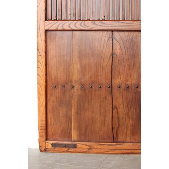 総欅格子蔵戸　W0202 