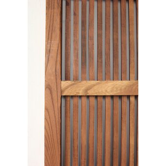 総欅格子蔵戸　W0202 