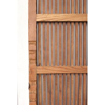 総欅格子蔵戸　W0202 