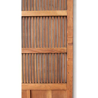 総欅格子蔵戸　W0202 