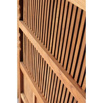 総欅格子蔵戸　W0202 