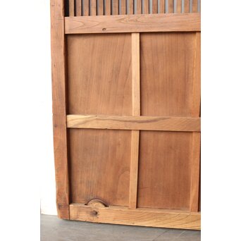 総欅格子蔵戸　W0202 