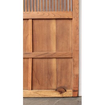 総欅格子蔵戸　W0202 