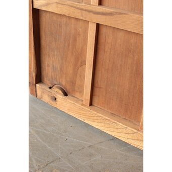 総欅格子蔵戸　W0202 