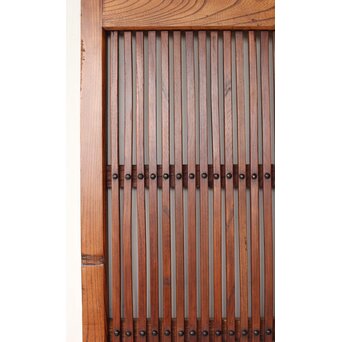 総欅格子蔵戸　W0202 