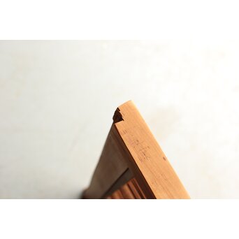 障子枠付 腰板欅 格子戸 4枚1組　L1166 