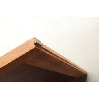 障子枠付 腰板欅 格子戸 4枚1組　L1166 