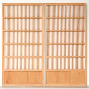 一貫格子戸 3枚1組　L1167 AB　ウラ