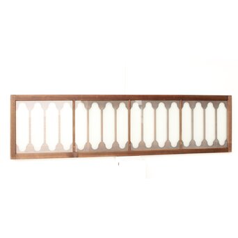 装飾すりガラス欄間　R0480 背面　ガラス面