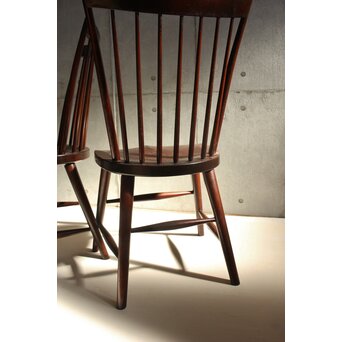 松本民芸家具 ＮＣ型ダイニングチェアー 2脚1組　T482 