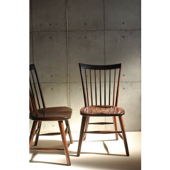 松本民芸家具 ＮＣ型ダイニングチェアー 2脚1組　T482