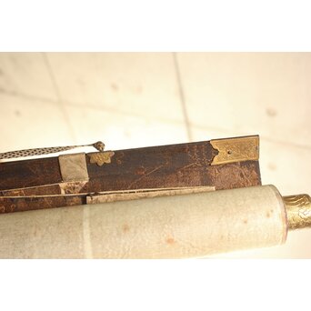 山崎弁栄 観音図 光明主義運動 紙本掛軸　Z642 