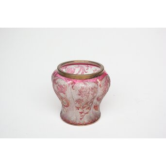 Old Saint Louis サン ルイ アシッド エッチング ガラス ビスケットバレ　Y061 