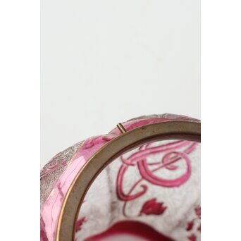 Old Saint Louis サン ルイ アシッド エッチング ガラス ビスケットバレ　Y061 