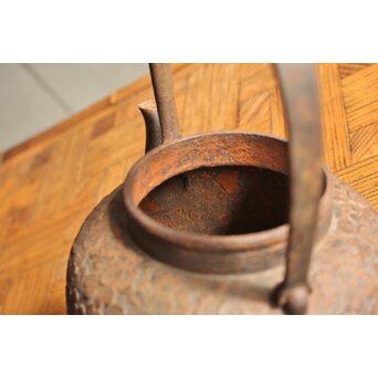 南部名工 有坂 桜文鉄瓶　M455 