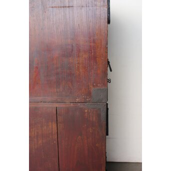 佐渡 八幡/小木衣装箪笥　C413 背面の桐材も厚く　堅牢です