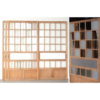 細分ガラス デザイン建具 8枚1組　GD0281