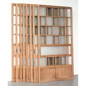 細分ガラス デザイン建具 8枚1組　GD0281 8枚同じデザインです