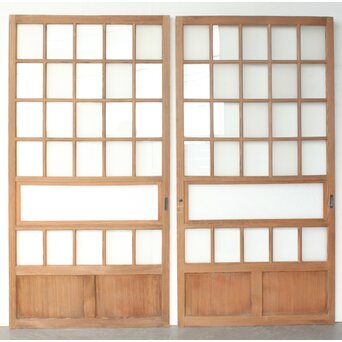 細分ガラス デザイン建具 8枚1組　GD0281 EF　表