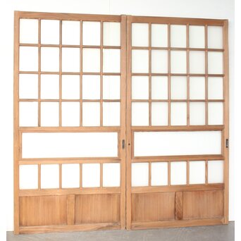 細分ガラス デザイン建具 8枚1組　GD0281 AB　表