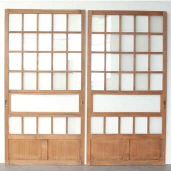 細分ガラス デザイン建具 8枚1組　GD0281 EF　ウラ