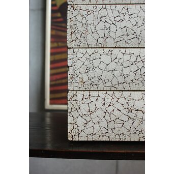 卵殻張重箱　Q385 