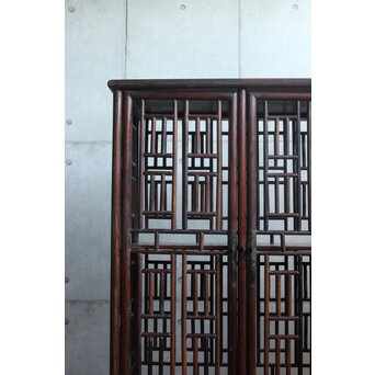 唐木 明清家具意 書棚　X597 