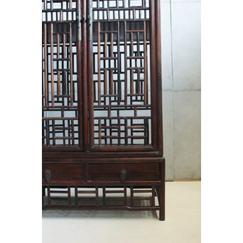 唐木 明清家具意 書棚　X597 