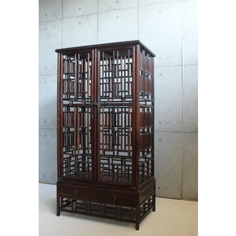 唐木 明清家具意 書棚　X597 