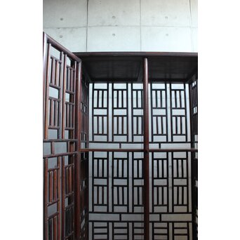 唐木 明清家具意 書棚　X597 