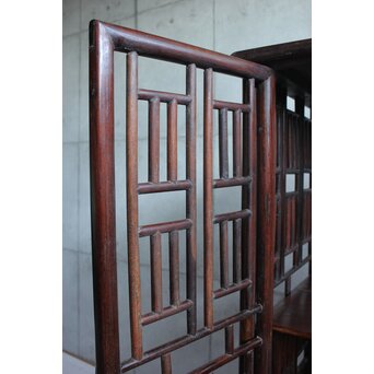 唐木 明清家具意 書棚　X597 