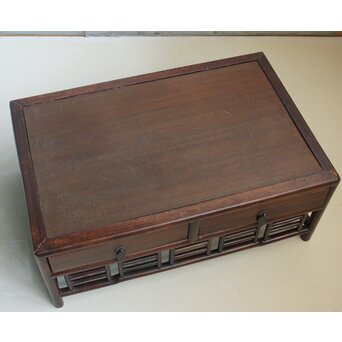 唐木 明清家具意 書棚　X597 