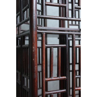 唐木 明清家具意 書棚　X597 