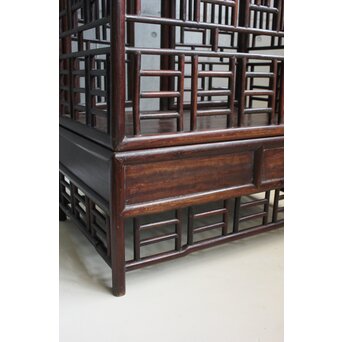 唐木 明清家具意 書棚　X597 