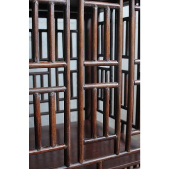 唐木 明清家具意 書棚　X597 