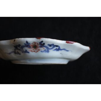 古染付 南京赤絵 呉須赤絵 古九谷 初期伊万里 皿7枚　P557 