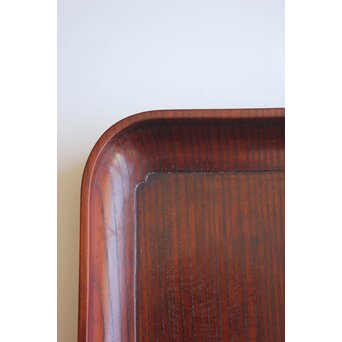 桑 行李蓋 煎茶盆/莨盆/煙草盆　X599 