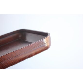 桑 行李蓋 煎茶盆/莨盆/煙草盆　X599 