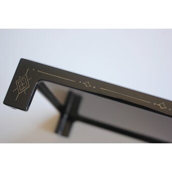 塩多慶四郎 髹漆 人間国宝 平卓　Q387 