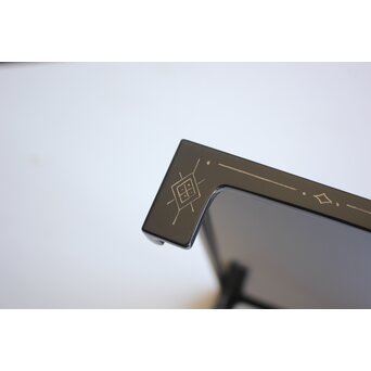 塩多慶四郎 髹漆 人間国宝 平卓　Q387 