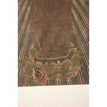 如来像 截金 切金 仏画 絹本　Z646 