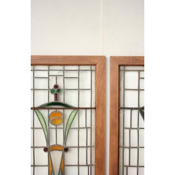 ステンドグラス 2枚1組　GD0286 