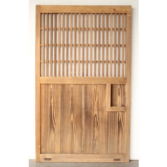 朽色 格子蔵戸　W0203