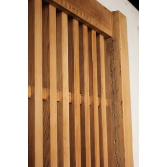 朽色 格子蔵戸　W0203 