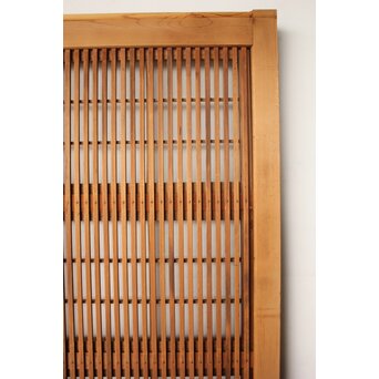 障子枠付 格子戸 4枚1組　L1169 